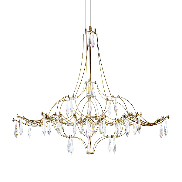 Подвесная люстра Loft IT Mira 10588/800 Gold Asfour