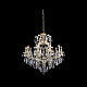 Подвесная люстра Crystal Lux Isabel SP11 Gold/Transparent
