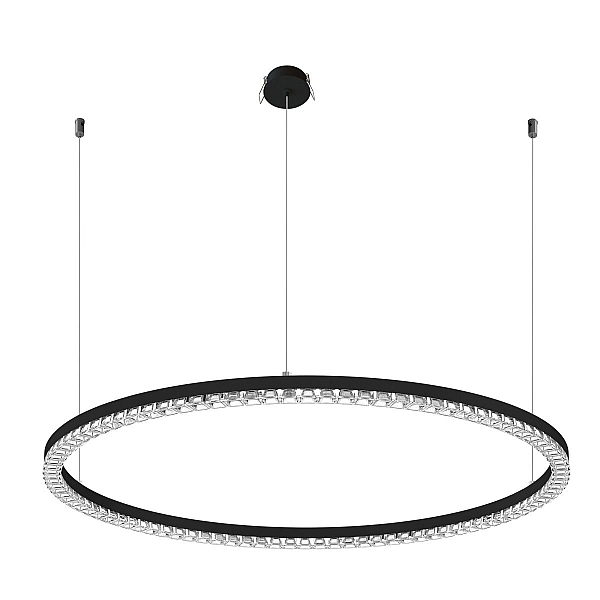 Подвесная люстра Arlight SP-DIAMOND-R650-36W Day4000 (BK, 45 deg, 230V, TRIAC) 054481