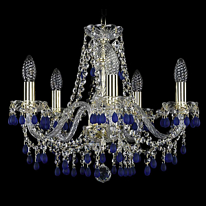 Подвесная люстра Bohemia Ivele Crystal 1410/5/160 G V3001