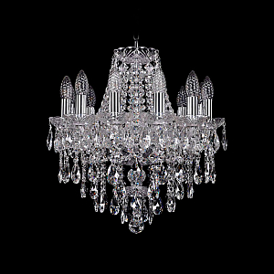 Подвесная люстра Bohemia Ivele Crystal 1415/12/141 Ni