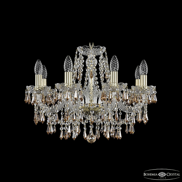 Подвесная люстра Bohemia Ivele Crystal 1403/8/195 G K721