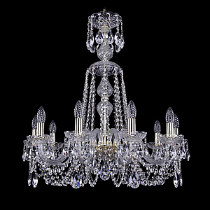 Подвесная люстра Bohemia Ivele Crystal 1402/10/240/XL-73 G