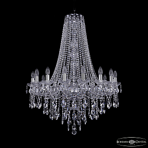 Подвесная люстра Bohemia Ivele Crystal 1415/16/300/h-108 Ni