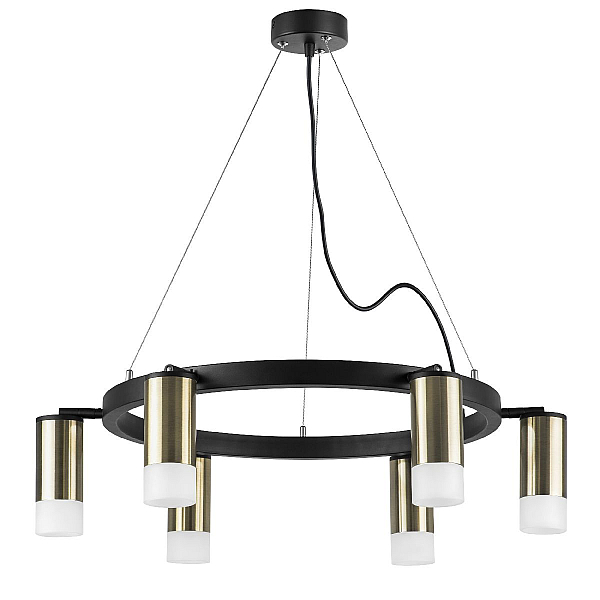 Подвесная люстра Lightstar Rullo (571016+214431-6+202431-6) LR0163161