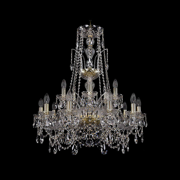 Подвесная люстра Bohemia Ivele 1411/10+5/240/XL-86 G