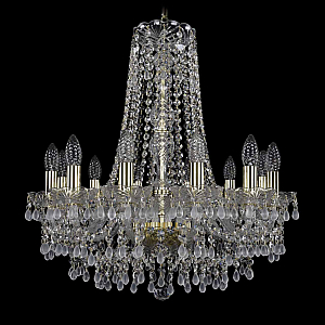 Подвесная люстра Bohemia Ivele Crystal 1410/12/195/h-60 G V0300