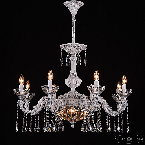 Подвесная люстра Bohemia Ivele Crystal AL79101P/8/250 A WMN P Clear/M-1H
