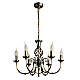 Подвесная люстра Arte Lamp Zanzibar A8392LM-6AB