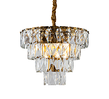 Подвесная люстра Delight Collection Amazone KG1113P-7 brass/clear