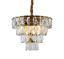 Подвесная люстра Delight Collection Amazone KG1113P-7 brass/clear