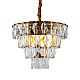 Подвесная люстра Delight Collection Amazone KG1113P-7 brass/clear