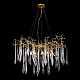 Подвесная люстра Crystal Lux Reina SP8 D1000 Gold Pearl