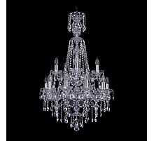 Подвесная люстра Bohemia Ivele Crystal 1415/10+5/200/XL-97/2d Ni