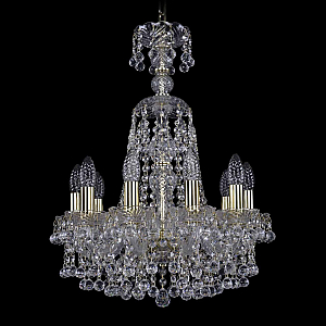 Подвесная люстра Bohemia Ivele Crystal 1409/10/141/XL-59 G