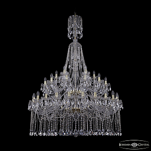 Подвесная люстра Bohemia Ivele Crystal 1413/24+12+6/460/XL-186/2d G