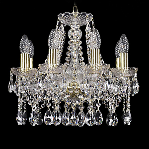 Подвесная люстра Bohemia Ivele Crystal 1413/8/141 G