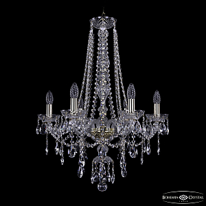 Подвесная люстра Bohemia Ivele Crystal 1415/6/200/h-75 G