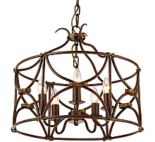 Подвесная люстра Arte Lamp Bellator A8959SP-5BR