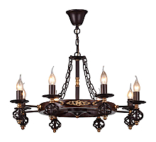 Подвесная люстра Arte Lamp Cartwheel A4550LM-8CK