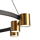 Подвесная люстра Natali Kovaltseva LED LAMPS 81129/7C BRASS BLACK