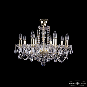 Подвесная люстра Bohemia Ivele Crystal 1402/8/195 G tube
