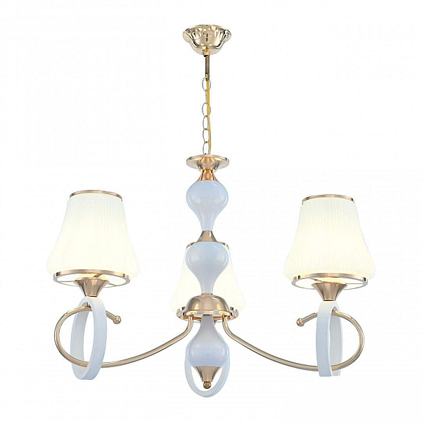 Подвесная люстра Arte Milano Florentia-2387 302387/3 Wh/Gd