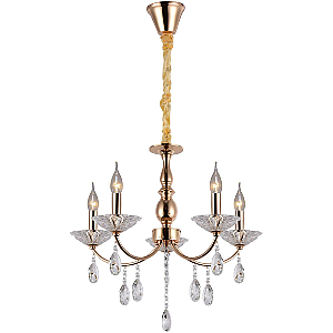 Подвесная люстра Illumico IL1242-5PPA-29 GD
