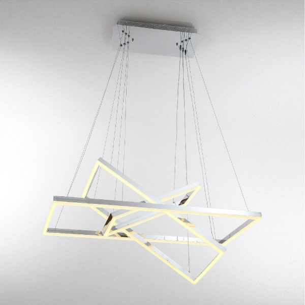 Подвесная люстра LED4U L11001-3 CR Подвесная люстра LED4U L11001-3 CR