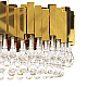 Подвесная люстра Delight Collection Trump KM0988P-16 gold
