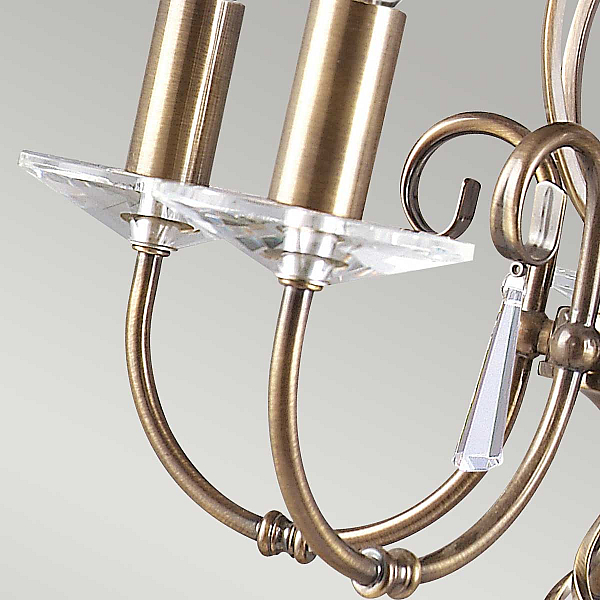 Подвесная люстра Elstead Lighting AG5-AGED-BRASS