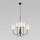 Подвесная люстра Eurosvet Abbey 60164/6 черный Smart a065746