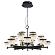 Подвесная люстра Delight Collection MD21020075 MD21020075-20A matt black