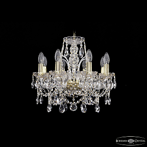 Подвесная люстра Bohemia Ivele Crystal 1411/8/141 G