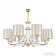 Подвесная люстра Arte Milano Florentia-3387 303387/8 Wh/Gd