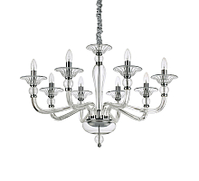 Подвесная люстра Ideal Lux Danieli SP8 Trasparente 159980