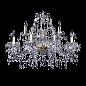 Подвесная люстра Bohemia Ivele Crystal 1403/10+5/240 G