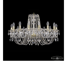 Подвесная люстра Bohemia Ivele Crystal 1402/16/300 G