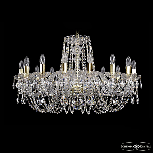 Подвесная люстра Bohemia Ivele Crystal 1402/16/300 G