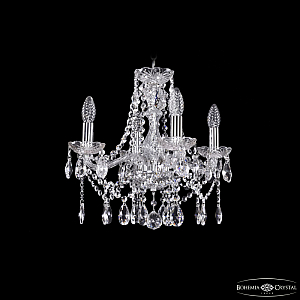 Подвесная люстра Bohemia Ivele Crystal 1413/4/141 Ni