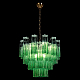 Подвесная люстра Loft IT Murano 10580/600 Clear green