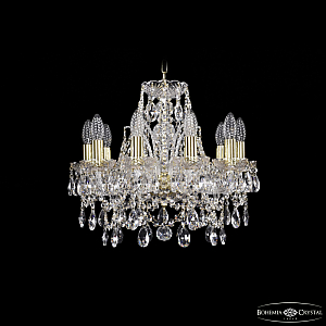 Подвесная люстра Bohemia Ivele Crystal 1411/10/141 G