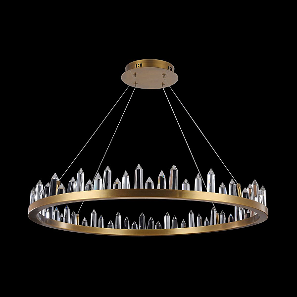 Подвесная светодиодная люстра Maytoni Gletscher H186-PL-01-61W-BS