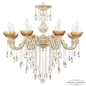 Подвесная люстра Bohemia Ivele Crystal AL79101/8/250 B WMG P Amber/M-1F
