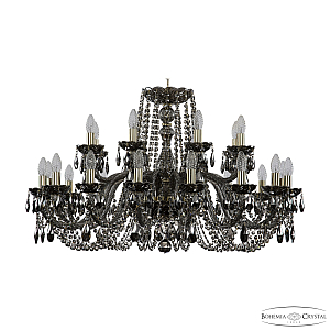 Подвесная люстра Bohemia Ivele Crystal 1402/16+8/360 G M731