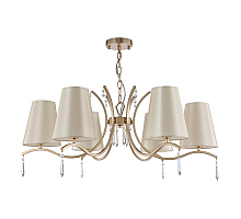 Подвесная люстра Crystal Lux Renata SP6 Gold