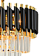 Подвесная люстра Natali Kovaltseva Darian 76017/5C Gold Black