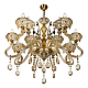 Подвесная люстра iLamp Asia 61082-8+4 BR