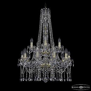 Подвесная люстра Bohemia Ivele Crystal 1413/10+5/220/h-92/2d G
