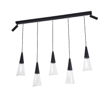 Подвесная люстра LED4U L7105-7 BK